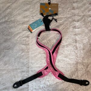 Gooby Pink and Black Dog Harness